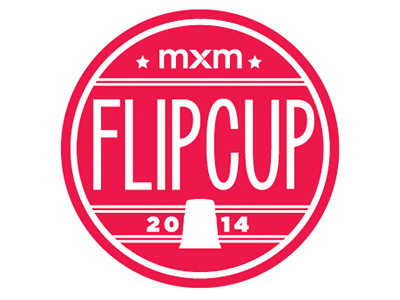 Flip Cup Tournament Logo badge logo