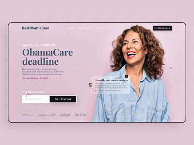 BestObamaCare care health healthcare insurance ui design ux design