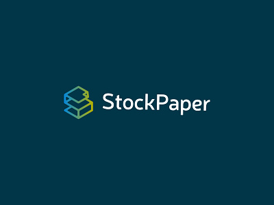 StockPaper folding logo paper s stock