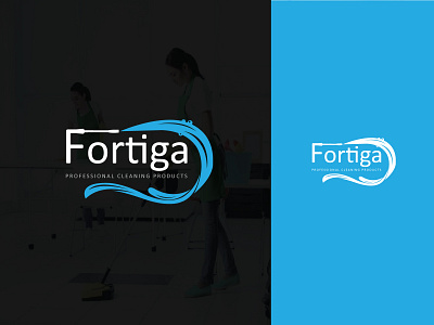 Fortiga Logo Design awesomelogo clean clean design creative creative design creativelogo design fresh icon logo logotype modernlogo ui web