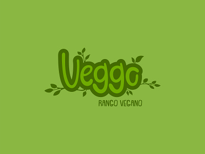 Veggo - Vegan Food l Logotype illustration logotype vegan vegan food veganfood