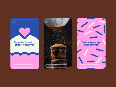 Lila - Confeitaria brand design branding confectionery confeitaria instagram posts