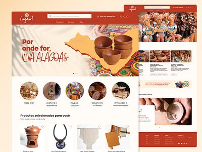 Lagoart - UX/UI for Alagoas Handicrafts