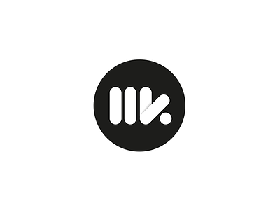 MK | Personal Logo branding k lettermark logotype m minimal