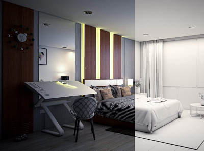 ergonomics Interior design bedroom