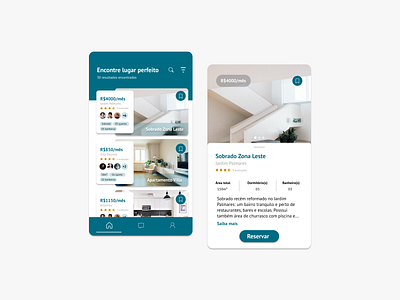 imóveis app design ui ui design