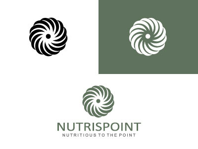 Nutrispoint 2 branding icon illustration logodesign logos logotype vector