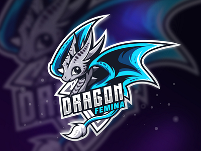 Dragon F brand creative dragon e sport gaming identity illustations logodesign mascot mascotlogo sport symbol