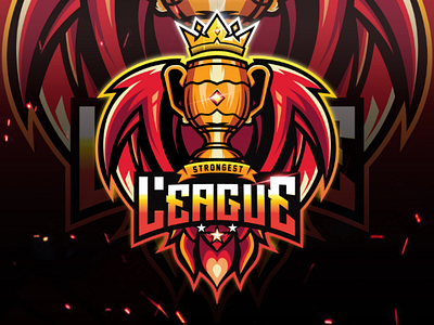 Strongest League brand creative e sport esportlogo gaming identity illustations logodesign mascotlogo mobile game symbol vector