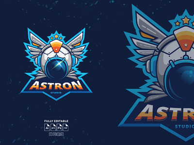 ASTRON HELMET brand design esport esportlogo gaming graphic identity illustation logo logodesign logomaker mascot symbol vector