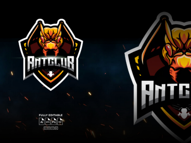 ANT ESPORT LOGO by ArtlogStd X Modaldesain on Dribbble