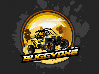 Buggy Tours animal brand brandingdesign buggy characters company creative desert dubai identity illustations interface logo logodesign mascot sign symbol ui ux