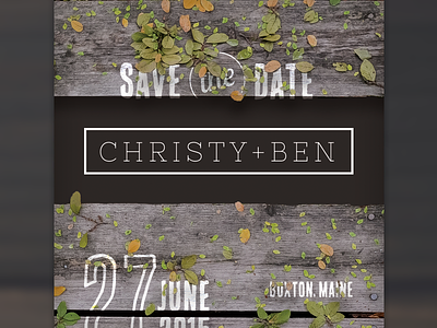 Save it. invitations postcard rustic save the date wedding wood