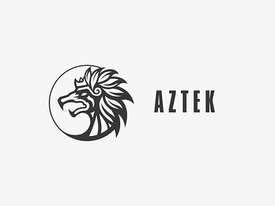 King Aztek Brand art brand brand identity branding design identity logo logomark mark vector
