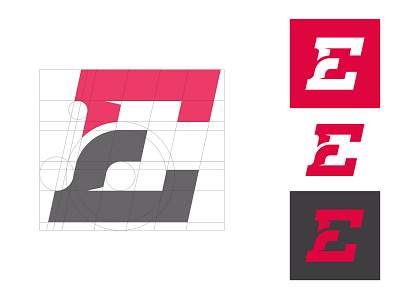 Letter E Logotype