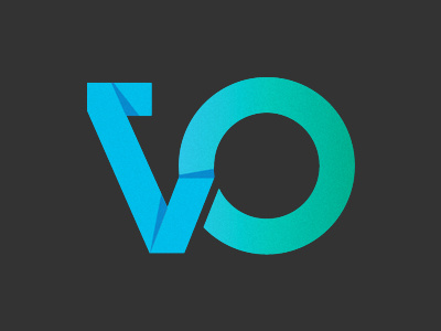 Logo V.O. ( v2 ) communication agency logo