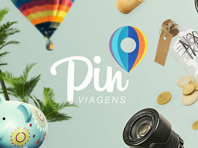 Brand Identity Pin Viagens