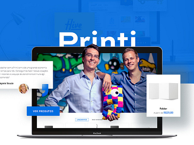 Printi - Redesign Web printi redesign site web