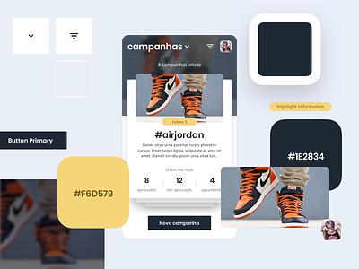 Components App app cards components design system guide