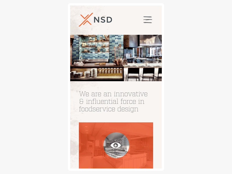 Next Step Design Mobile Interface foodservice hotel kitchen menu mobile restaurant ui ux