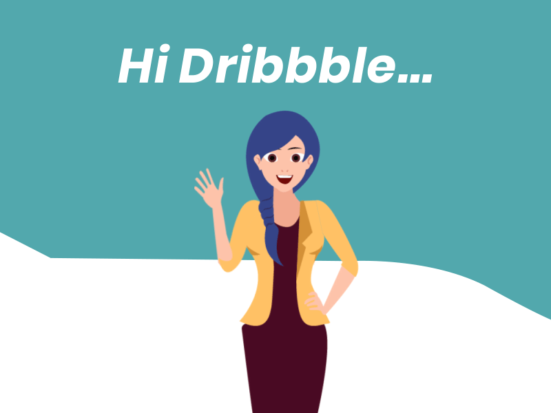Hi Dribbble.. 2d animation illustrator