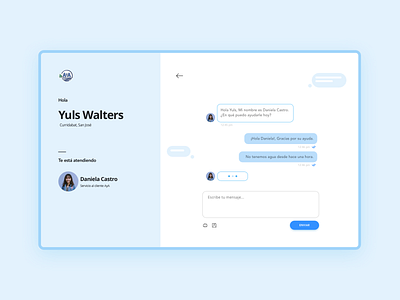 Direct messaging [web chat] chat chatting daily ui dailyui design message ui uidesign ux ux design webapp