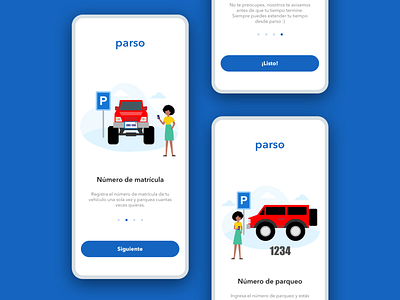 Onboarding [parking app]