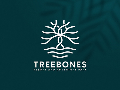 TREEBONES - Resort - Logo Design