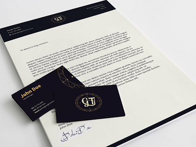 George Thomas Corporate Identity Design brand design branding businesscarddesign clean design corporate design george thomas identity design letterhead design logo design minimal design modern design retro design vintage design