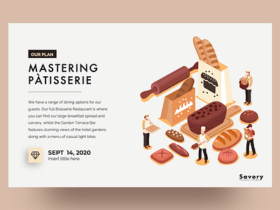 Savory Food PowerPoint Presentation Template by Premast on Dribbble