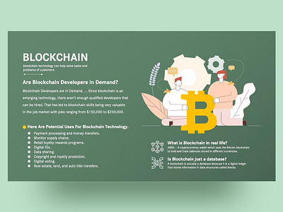 Free Blockchain Technology PowerPoint Slide bitcoin blockchain blockchaintechnology business clean coins creative crypto cryptocurrency design free freebie illustration infographic powerpoint powerpoint template presentation slide slides wallet