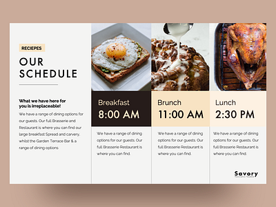 Savory Food PowerPoint Presentation Template