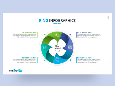 Eargo Ring – Circular Diagram PPTX Presentation bundle business circle design circular clean colorful creative curved design easy to use editable infographic design infographics powerpoint ppt template pptx presentation ring slide vector