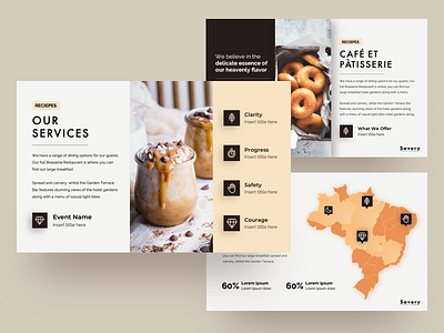 Savory Food PowerPoint Presentation Template by Premast on Dribbble