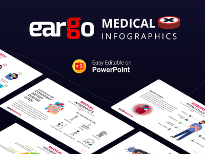 Eargo – Medical Infographic PowerPoint Presentation business clean creative design doctor infographic medical medical care medical design medical icons medical illustration medical infographic powerpoint powerpoint template pptx presentation slides