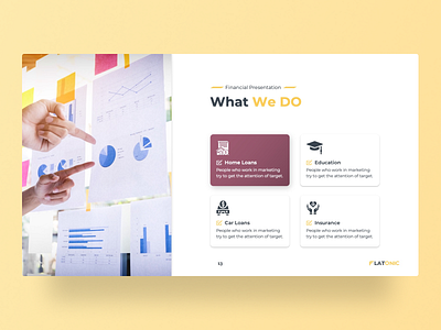 Flatonic – Financial PowerPoint Presentation Template achievement business chart clean creative design financial financial app financial dashboard infographic powerpoint powerpoint template pptx presentation presentation design reporting slides