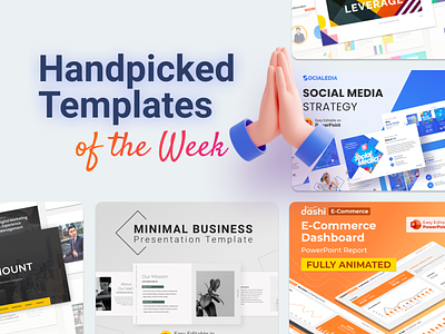 Our Handpicked Templates of the week 🔥 3d animation branding business business plan chart creative dashbord design digram graphic design illustration infographic logo motion graphics powerpoint powerpoint template presentation social media ui
