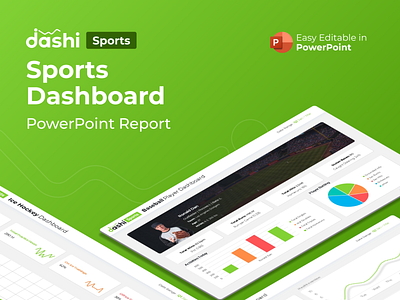 dashi Sports – Sports Dashboard PowerPoint Report