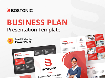 Bostonic Business Plan PowerPoint Presentation Template