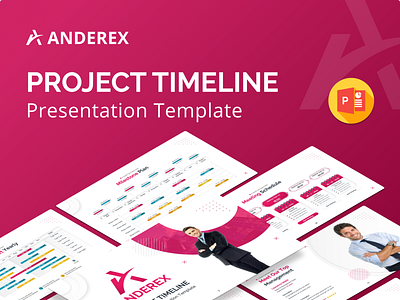 Anderex – Project Timeline PowerPoint Presentation Template