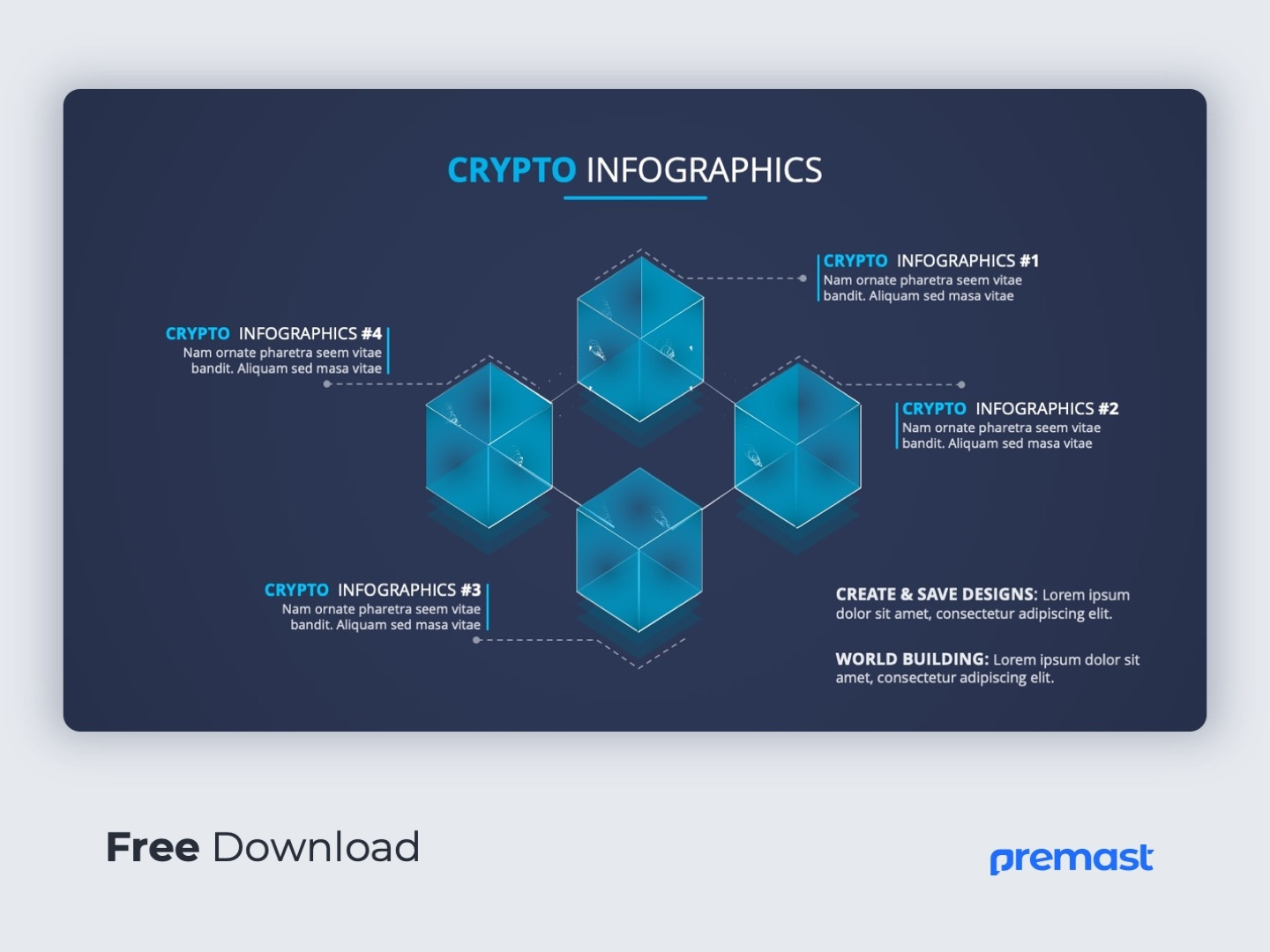 Crypto Business Infographic Powerpoint Template By Premast On Dribbble