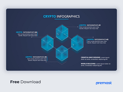 Crypto Business Infographic PowerPoint template bitcoin blockchain business charts crypto design free freebie freebies infographic infographics powerpoint powerpoint template ppt template pptx roadmap slide slides template vector