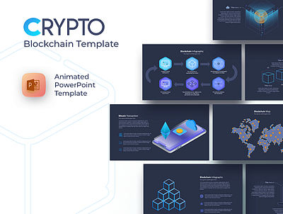 Crypto Blockchain and cryptocurrency free powerpoint template blockchain blockchain cryptocurrency blockchain game business crypto crypto wallet free freebie freebies powerpoint powerpoint template ppt template pptx slides template