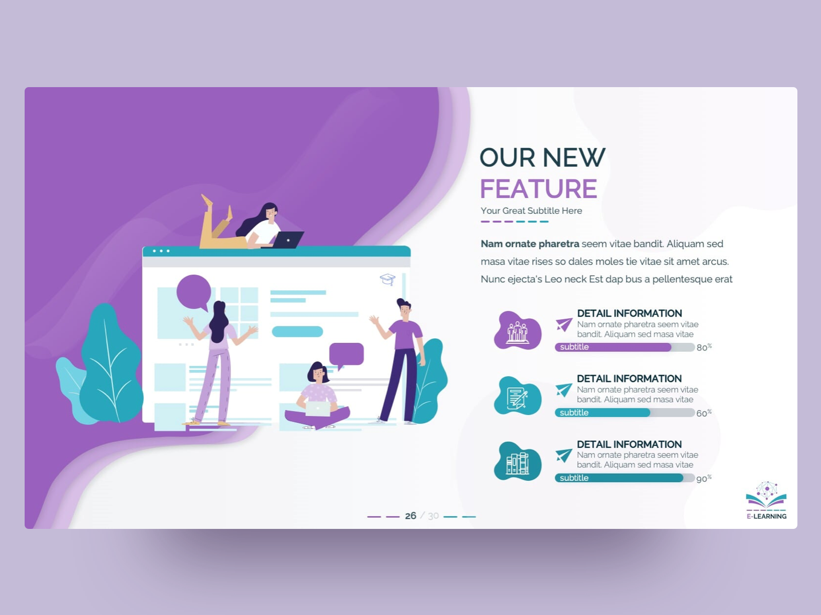 ELearning PowerPoint Presentation Template by Premast on Dribbble