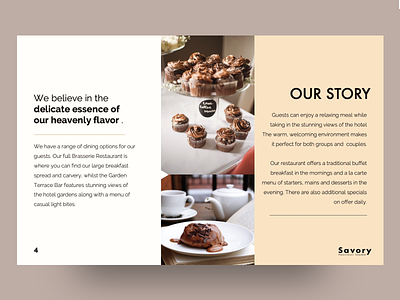 Savory Free PowerPoint Presentation Template business clean delicious design dessert food food and drink foodie free free download freebies infographic minimal powerpoint template ppt presentation restaurant story typography web