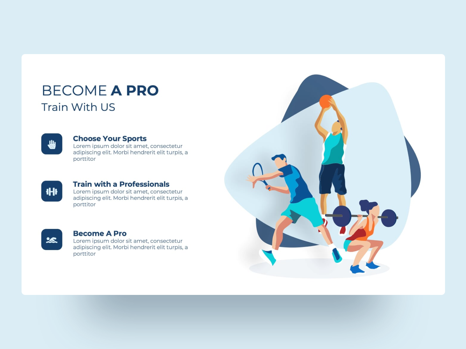 Empower Free Sports PPT Presentation template ⚽ by Premast on Dribbble