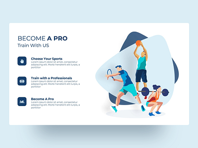 Empower Free Sports PPT Presentation template ⚽ athlete clean creative design free freebie gym gymnastic illustration infographic power powerpoint template ppt presentation slides sport sports design team vector workout