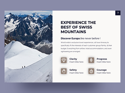 Claro Free PowerPoint Presentation Template adventure business clean creative experience free free download freebie infographic maps minimal mountains photograhy powerpoint template presentation design presentation designs slide travel typogaphy winter
