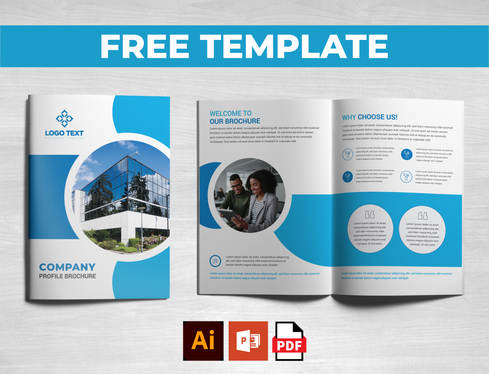 Editorial - Annual Report Template | Free Template by Anik Paul Joyraj ...