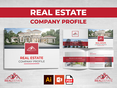 Real Estate Construction Company Profile | Brochure Design